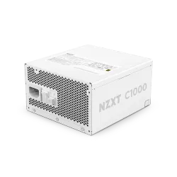 مزود طاقة , NZXT , C Series 1000واط 80 بلس ذهبي , معياري بالكامل , ATX 3.1 , كابل طاقة بريطاني , اللون الأبيض (PA-0G2BW-UK)