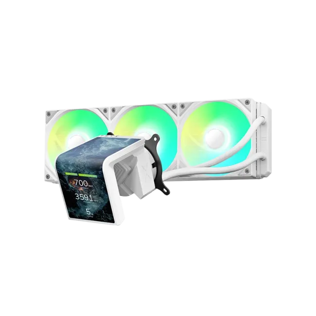 TRYX PANORAMA SE 360 ARGB Liquid Cooler White 3
