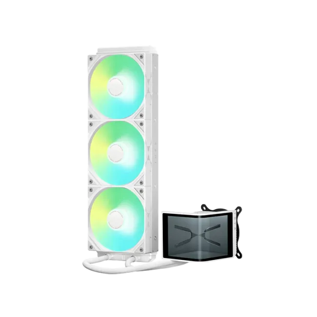 TRYX PANORAMA SE 360 ARGB Liquid Cooler White 4