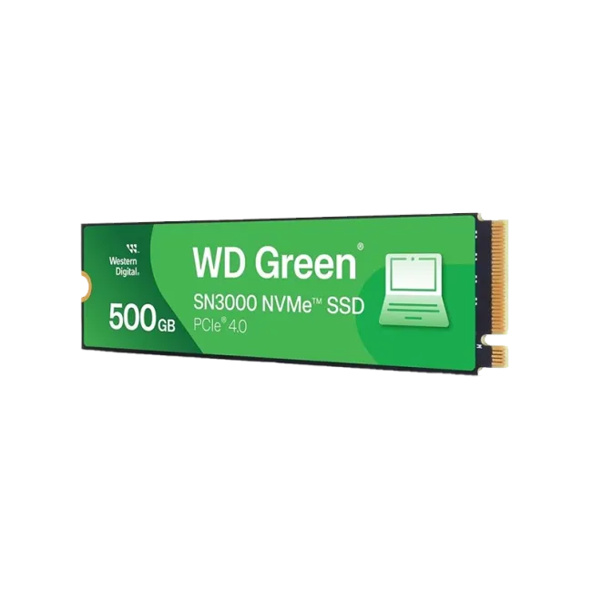 Western Digital 500GB WD Green SN3000 NVMe 3