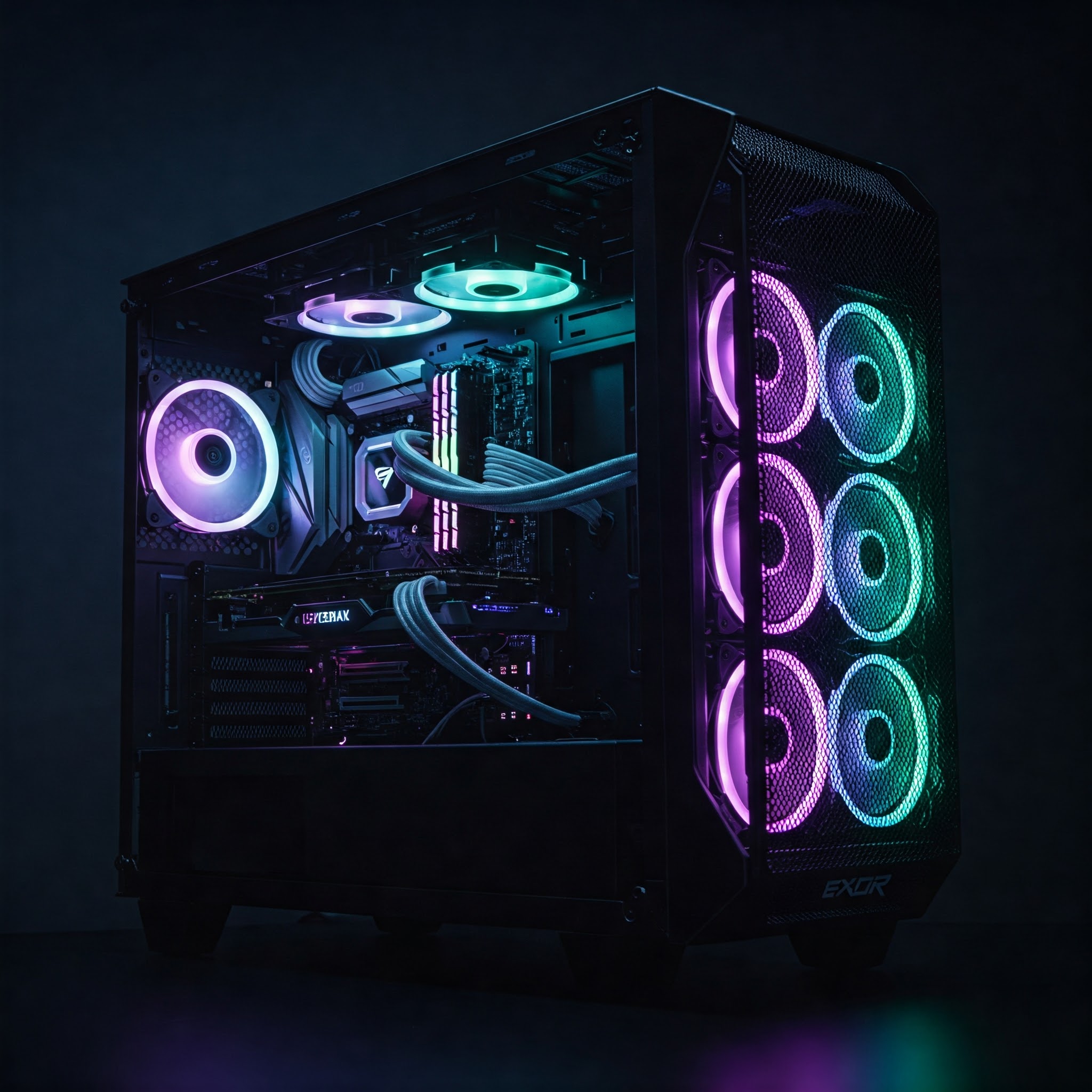استعراض لأجمل تجميعات الكمبيوتر المزودة بإضاءة RGB