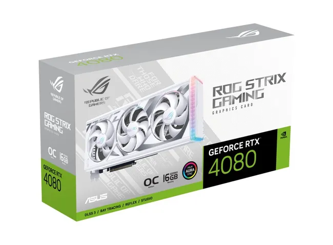 ASUS ROG STRIX RTX 4090 GAMING OC 24GB WHITE (ROG-STRIX-RTX4090-O24G-WHITE)