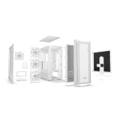 CASE be quiet! Shadow Base 800Fx Window White Mid Tower Case with 4 ARGB Fans (BGW64)