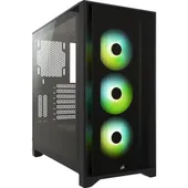 CASE CORSAIR 4000X RGB TG Mid Tower PC Case – Black, CC-9011204-WW