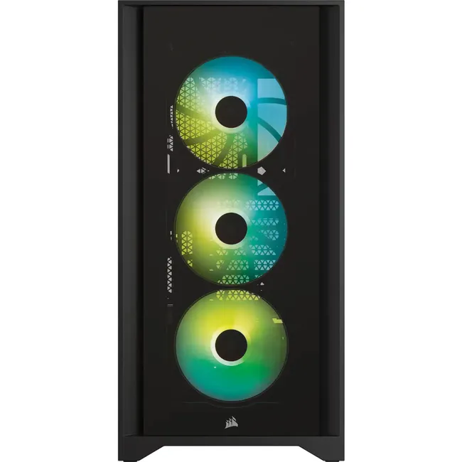 CASE CORSAIR 4000X RGB TG Mid Tower PC Case – Black, CC-9011204-WW