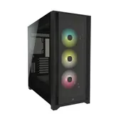 CASE CORSAIR 5000X RGB Tempered Glass Mid Tower PC Case – Black, CC-9011212-WW