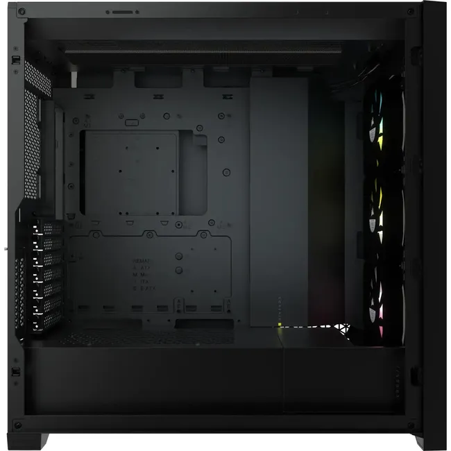 CASE CORSAIR 5000X RGB Tempered Glass Mid Tower PC Case – Black, CC-9011212-WW