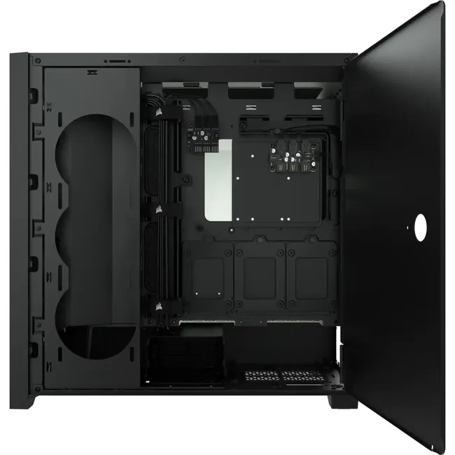 CASE CORSAIR 5000X RGB Tempered Glass Mid Tower PC Case – Black, CC-9011212-WW