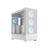 CASE FRACTAL DESIGN Pop XL Air RGB White Tempered Glass Clear Tint (FD-C-POR1X-01)