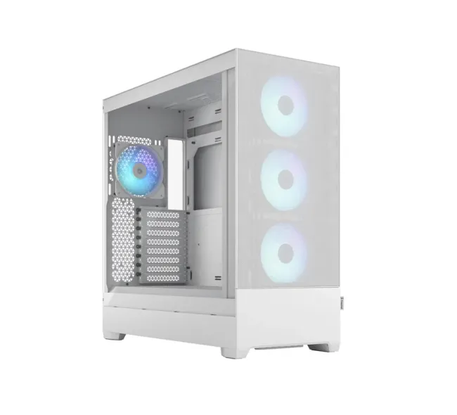 CASE FRACTAL DESIGN Pop XL Air RGB White Tempered Glass Clear Tint (FD-C-POR1X-01)