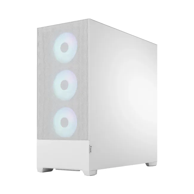 CASE FRACTAL DESIGN Pop XL Air RGB White Tempered Glass Clear Tint (FD-C-POR1X-01)