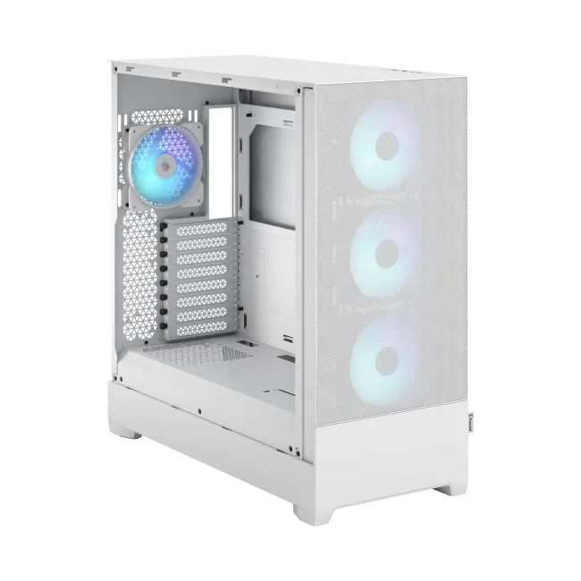 CASE FRACTAL DESIGN Pop XL Air RGB White Tempered Glass Clear Tint (FD-C-POR1X-01)