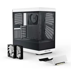 CASE HYTE Y40 Mid Tower, Black White