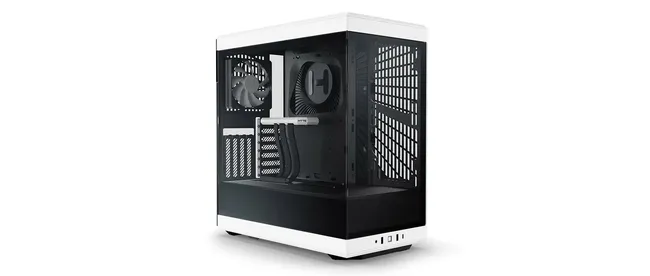 CASE HYTE Y40 Mid Tower, Black White