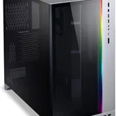 CASE LIAN LI Full Size O11DXL-W O11 Dynamic XL ROG EDITION – Silver, Aluminum and Tempered Glass, Without Fans