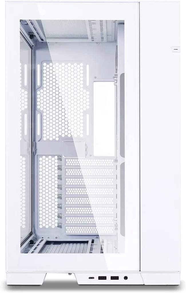 CASE LIAN LI O11 Dynamic Evo E-ATX Computer Case WHITE (G99.O11DEW.00)