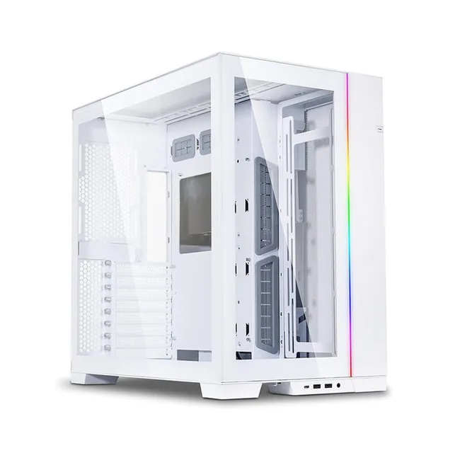 CASE LIAN LI O11 Dynamic Evo E-ATX Computer Case WHITE (G99.O11DEW.00)