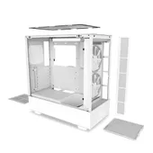 CASE NZXT H5 Elite Edition ATX Mid Tower Chassis All White (CC-H51EW-01)