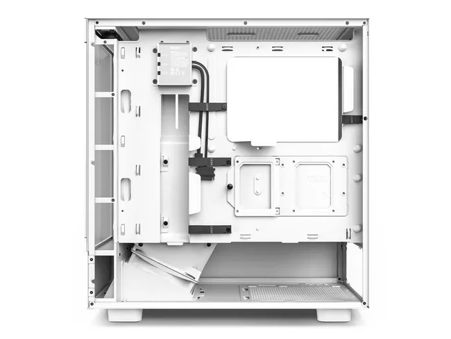 CASE NZXT H5 Elite Edition ATX Mid Tower Chassis All White (CC-H51EW-01)