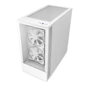 CASE NZXT H5 Elite Edition ATX Mid Tower Chassis All White (CC-H51EW-01)