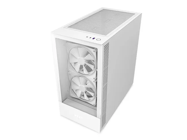 CASE NZXT H5 Elite Edition ATX Mid Tower Chassis All White (CC-H51EW-01)