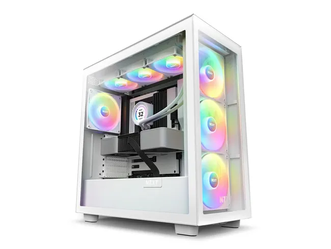 CASE NZXT H7 (CM-H71EW-02) Elite Edition ATX Mid Tower Chassis White