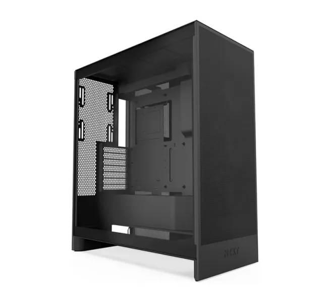 CASE NZXT H7 Flow (2024) Mid-Tower ATX Case - All Black (CM-H72FB-01)