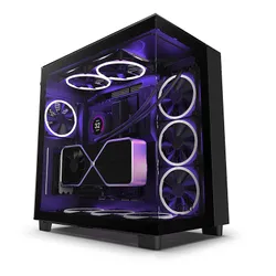 CASE NZXT H9 Elite ATX Mid Tower Chassis Black