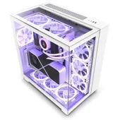 CASE NZXT H9 Elite ATX Mid Tower Chassis White