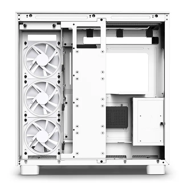 CASE NZXT H9 Elite ATX Mid Tower Chassis White