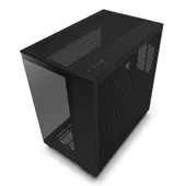 CASE NZXT H9 Flow Mid Tower ATX Chassis Black – CM-H91FB-01