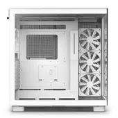 CASE NZXT H9 Flow Mid Tower ATX Chassis White – CM-H91FW-01