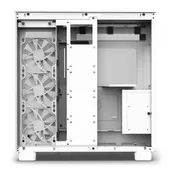 CASE NZXT H9 Flow Mid Tower ATX Chassis White – CM-H91FW-01