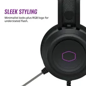 Cooler Master CH321 Over Ear RGB Headset with Crystal Clear Communication, Multi Platform Compatibility