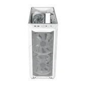 COOLER MASTER Master Box HAF 500 WHITE - Mid Tower Gaming CASE, ARGB (Master Box HAF 500)