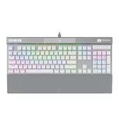 CORSAIR K70 PRO-WHT-OPX Silver-RGB KEYBOARD (CH-910951A-NA)