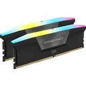 CORSAIR VENGEANCE RGB 32GB (2x16GB) DDR5 5200MHz C40 Kit BLACK(CMH32GX5M2B5200C40)