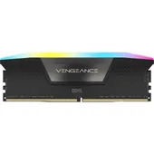 CORSAIR VENGEANCE RGB 32GB (2x16GB) DDR5 5200MHz C40 Kit BLACK(CMH32GX5M2B5200C40)