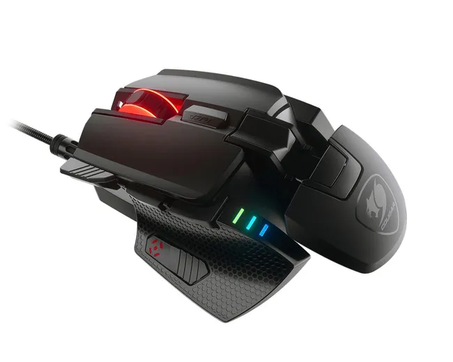 Cougar 700M EVO RGB Gaming Mouse, 16000 DPI, Aluminium Structure, Golden-plated USB plug, 8 Programmable Buttons