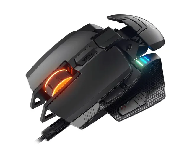 Cougar 700M EVO RGB Gaming Mouse, 16000 DPI, Aluminium Structure, Golden-plated USB plug, 8 Programmable Buttons