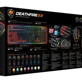 Cougar Deathfire EX Gaming Keyboard & Mouse Combo Black