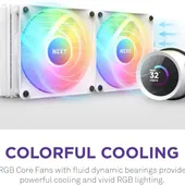 CPU COOLER NZXT Kraken 240 RGB White (RL-KR240-W1)