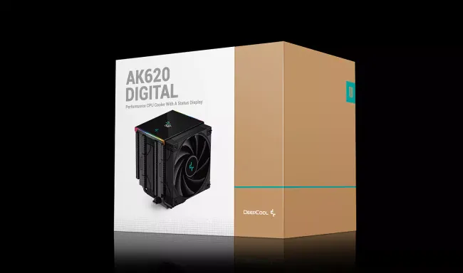 CPU FAN DEEPCOOL AK620 DIGITAL BLACK