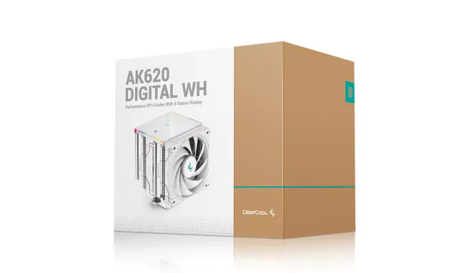 CPU FAN DEEPCOOL AK620 DIGITAL WHITE