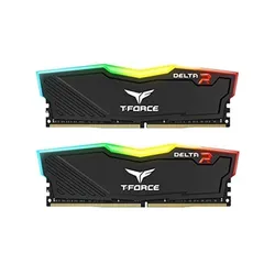 RAM TEAM GROUP DELTA RGB 16GB(8X2) 3200MHZ DDR4- BLACK