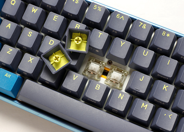 Ducky One 3 Mini Daybreak – Cherry Blue Mechanical Keyboard