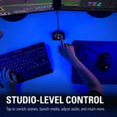 Elgato Stream Deck Mini - Compact Live Production Controller with 6 Customizable LCD keys, Trigger Actions in OBS Studio, Streamlabs, Twitch, YouTube and More (10GAI9901), Black