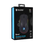 ERGONOMIC ESPORTS MOUSE DESIGN, Equipped with the advanced PMW 3325 optical sensor,9 Programmable Buttons, 11 RGB Lighting Modes, 10,000 DPI