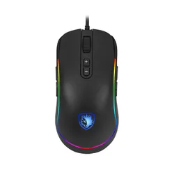 ERGONOMIC ESPORTS MOUSE DESIGN, Equipped with the advanced PMW 3325 optical sensor,9 Programmable Buttons, 11 RGB Lighting Modes, 10,000 DPI