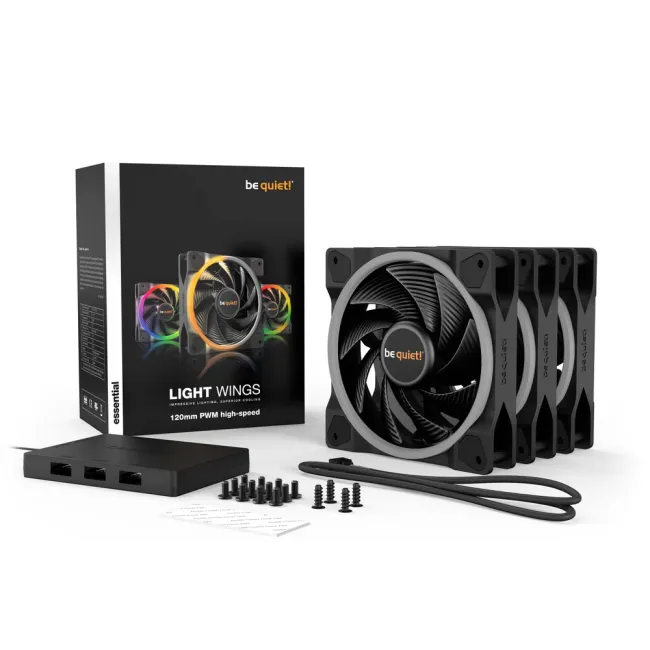 FAN be quiet! Light Wings 120Mm PWM High-Speed Triple-Set (BL077)